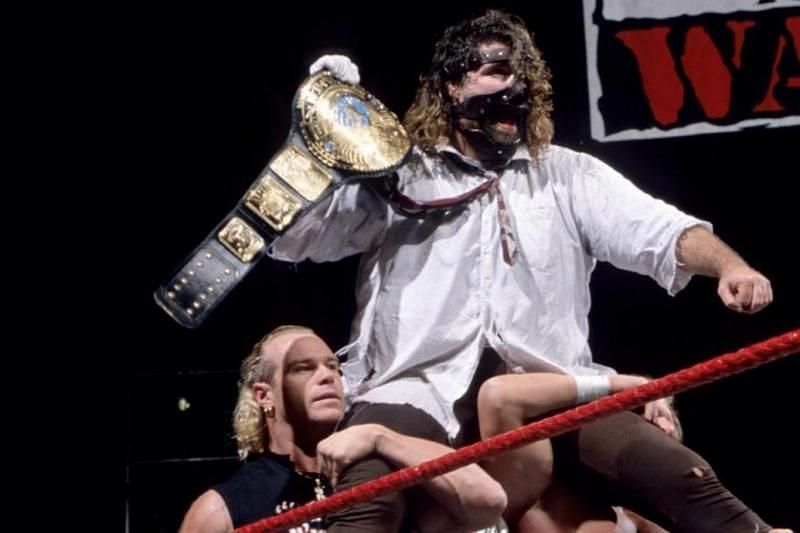 Mick Foley's first WWE Championship win was nothing short of magical